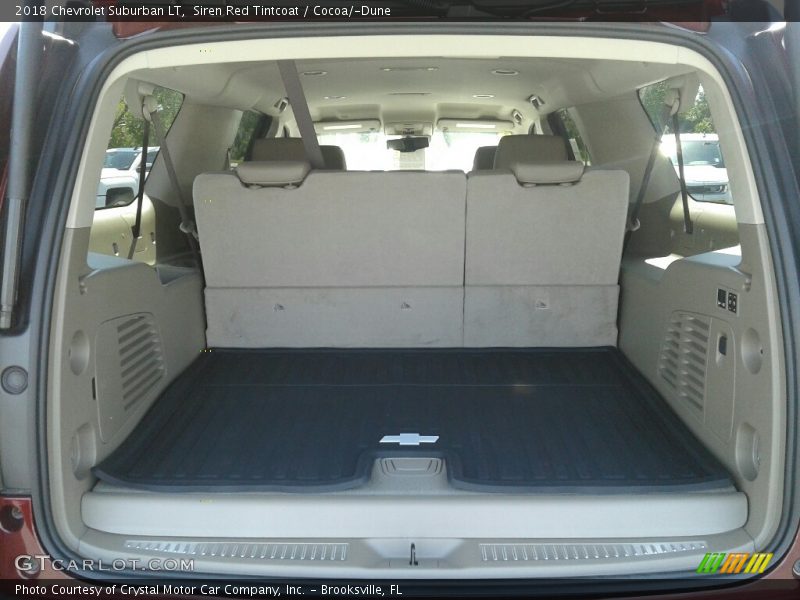 Siren Red Tintcoat / Cocoa/­Dune 2018 Chevrolet Suburban LT