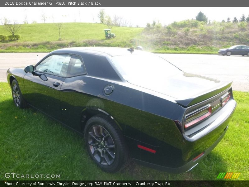 Pitch Black / Black 2018 Dodge Challenger GT AWD