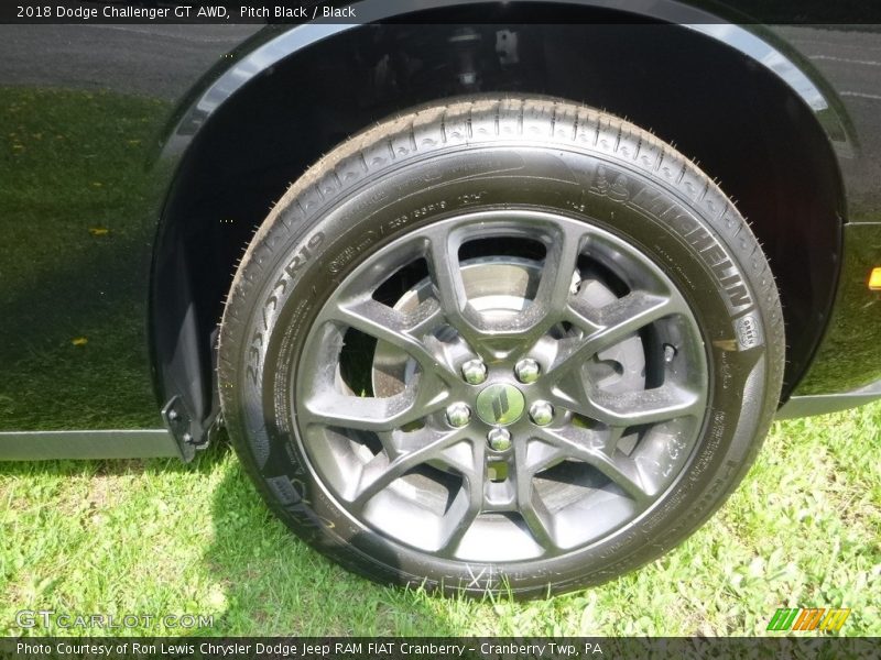 Pitch Black / Black 2018 Dodge Challenger GT AWD