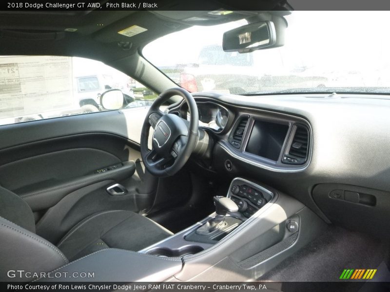 Pitch Black / Black 2018 Dodge Challenger GT AWD