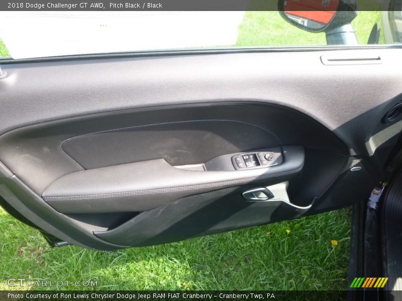 Pitch Black / Black 2018 Dodge Challenger GT AWD