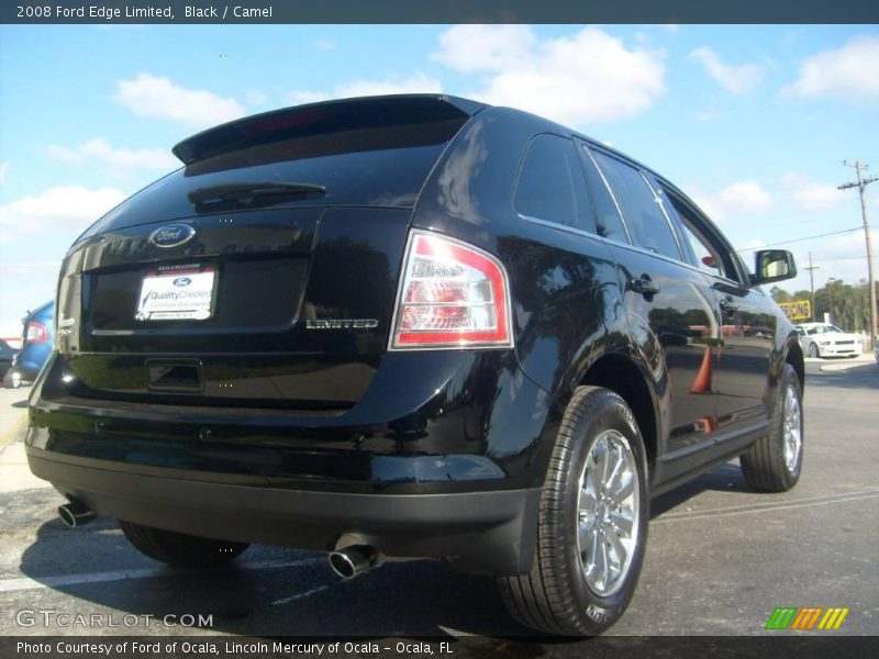 Black / Camel 2008 Ford Edge Limited