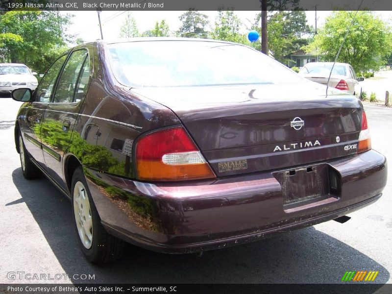 Black Cherry Metallic / Blond 1999 Nissan Altima GXE