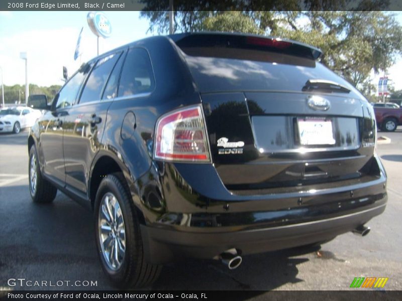 Black / Camel 2008 Ford Edge Limited