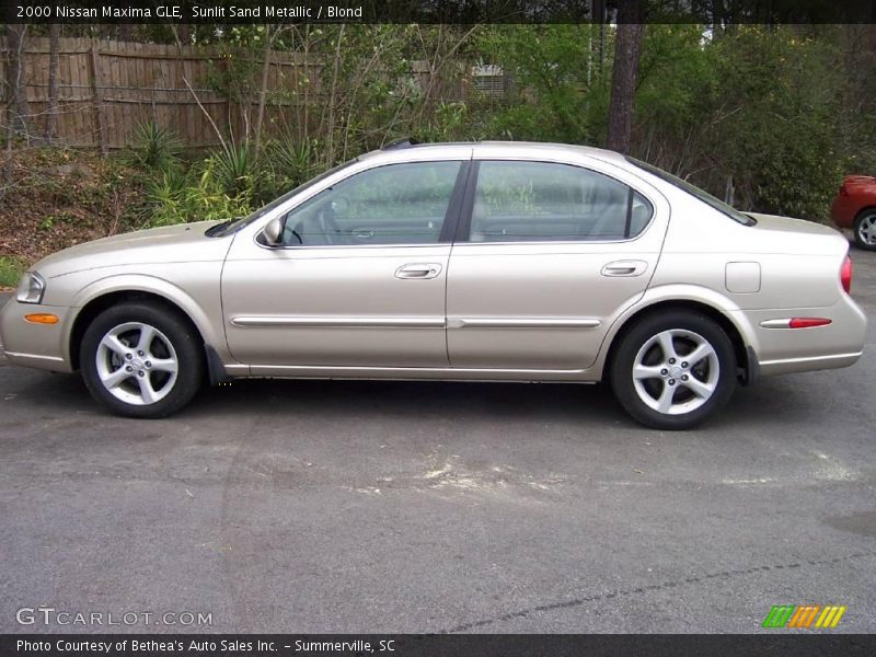 Sunlit Sand Metallic / Blond 2000 Nissan Maxima GLE