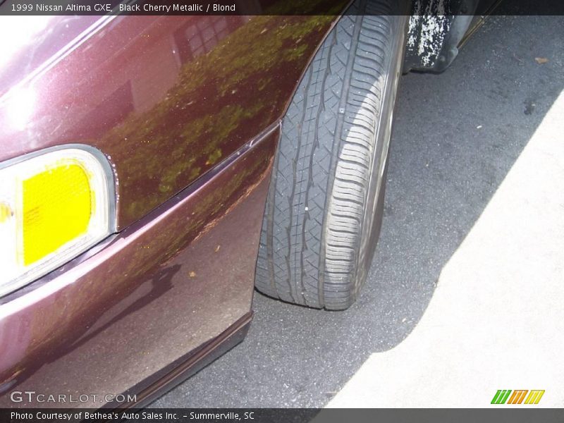 Black Cherry Metallic / Blond 1999 Nissan Altima GXE