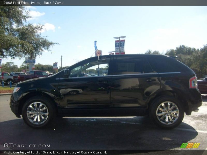 Black / Camel 2008 Ford Edge Limited