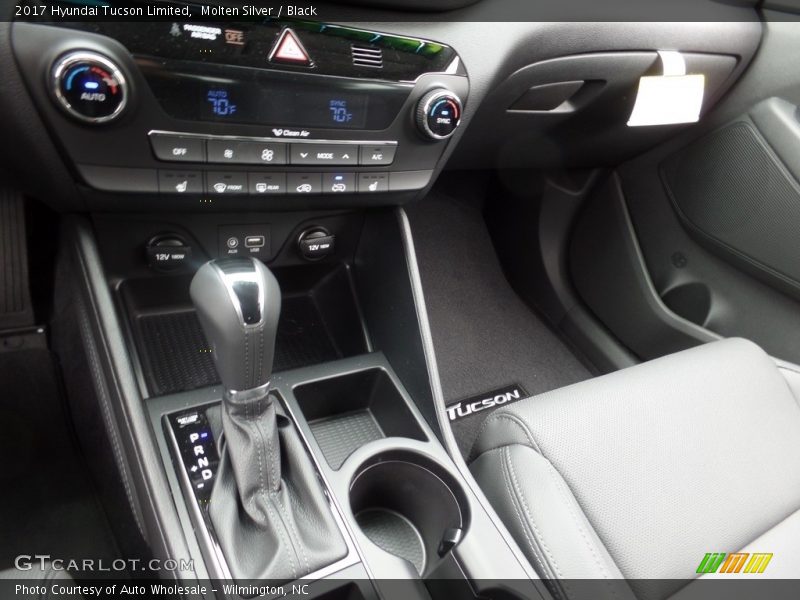 Molten Silver / Black 2017 Hyundai Tucson Limited