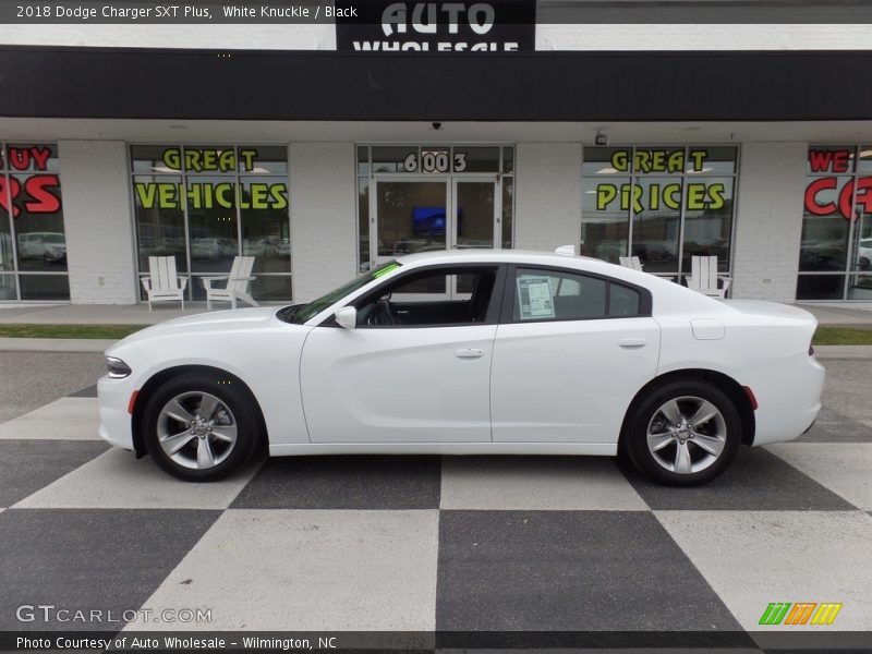 White Knuckle / Black 2018 Dodge Charger SXT Plus