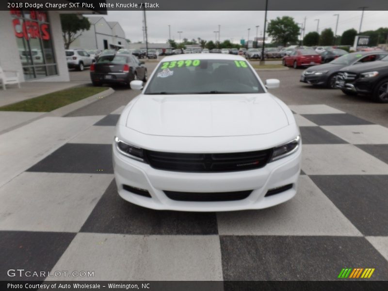 White Knuckle / Black 2018 Dodge Charger SXT Plus