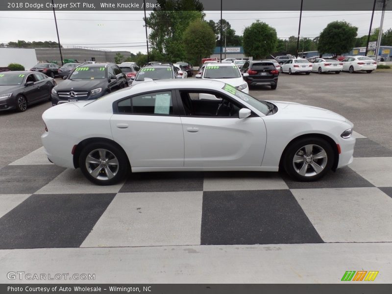White Knuckle / Black 2018 Dodge Charger SXT Plus
