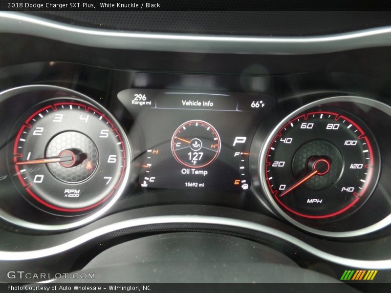 White Knuckle / Black 2018 Dodge Charger SXT Plus