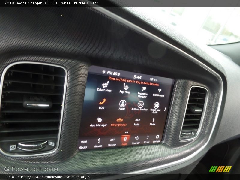 White Knuckle / Black 2018 Dodge Charger SXT Plus