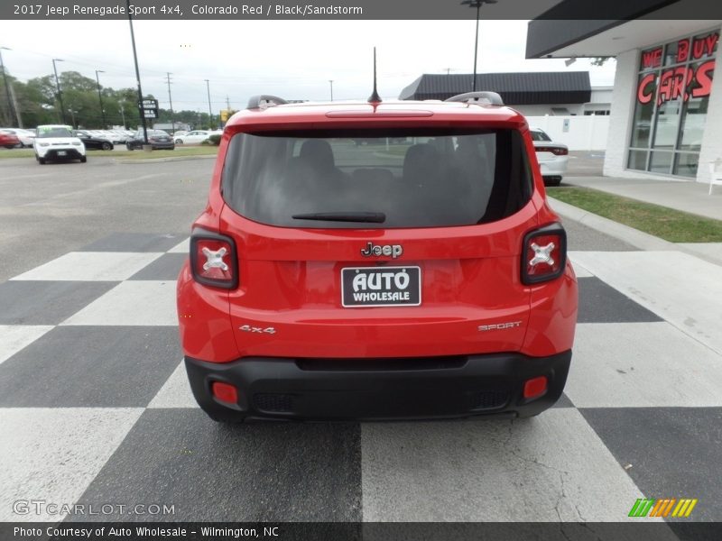 Colorado Red / Black/Sandstorm 2017 Jeep Renegade Sport 4x4