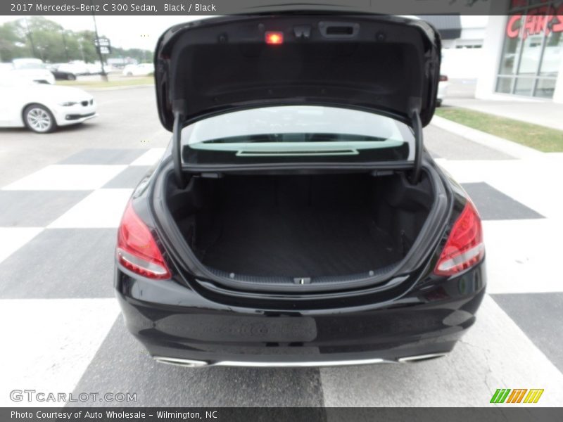 Black / Black 2017 Mercedes-Benz C 300 Sedan