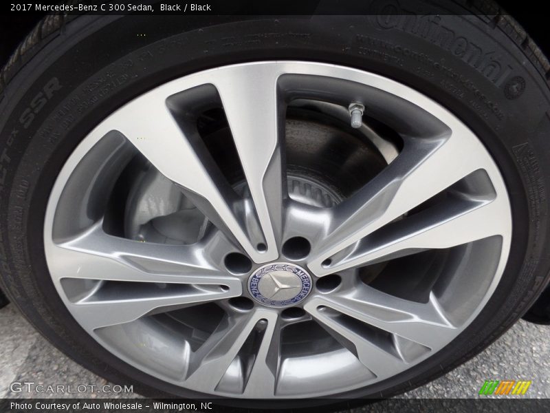 Black / Black 2017 Mercedes-Benz C 300 Sedan