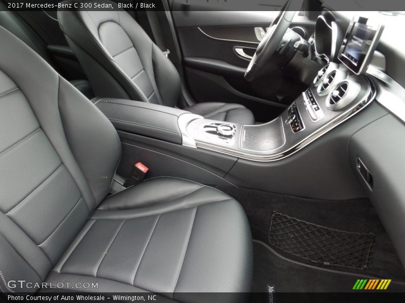 Black / Black 2017 Mercedes-Benz C 300 Sedan