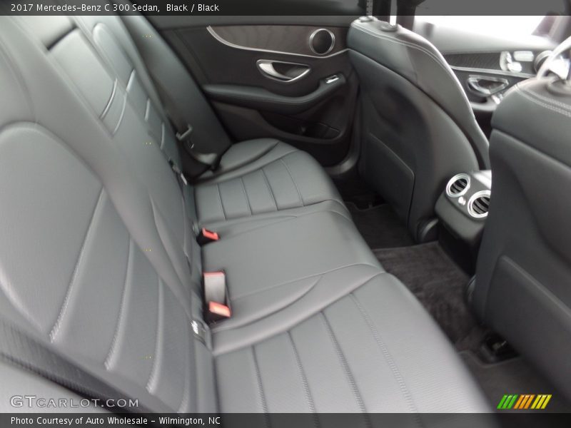 Black / Black 2017 Mercedes-Benz C 300 Sedan