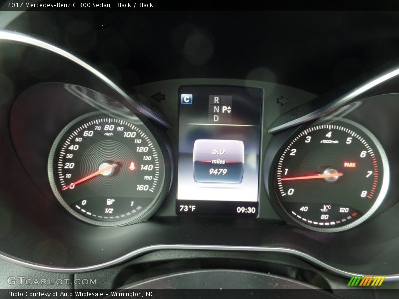 Black / Black 2017 Mercedes-Benz C 300 Sedan