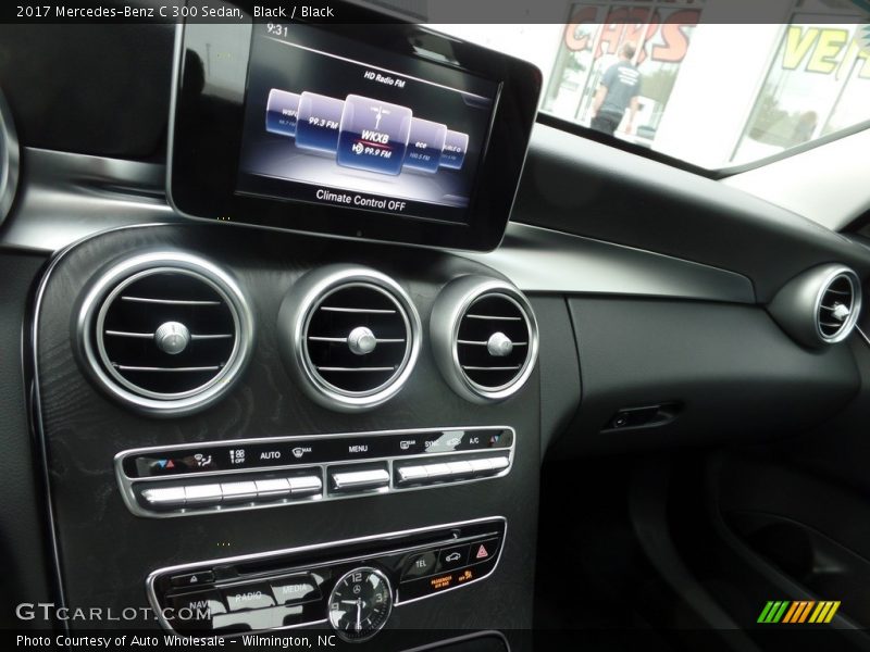 Black / Black 2017 Mercedes-Benz C 300 Sedan