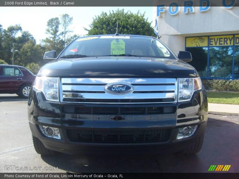 Black / Camel 2008 Ford Edge Limited