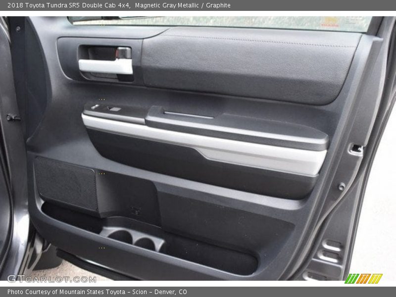 Magnetic Gray Metallic / Graphite 2018 Toyota Tundra SR5 Double Cab 4x4