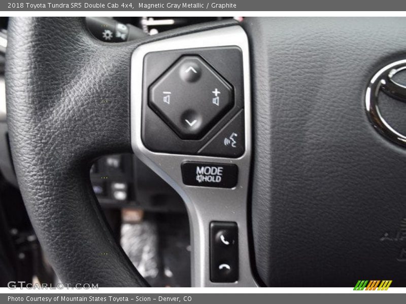 Magnetic Gray Metallic / Graphite 2018 Toyota Tundra SR5 Double Cab 4x4