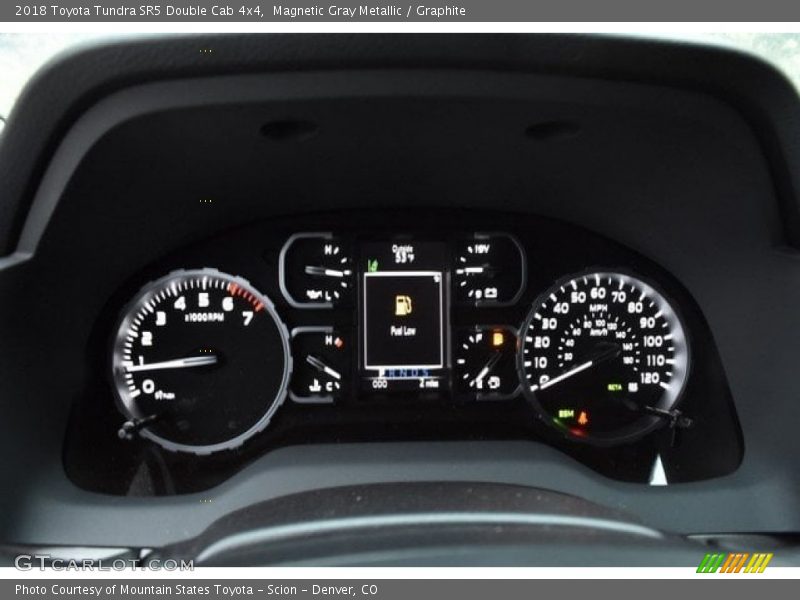 Magnetic Gray Metallic / Graphite 2018 Toyota Tundra SR5 Double Cab 4x4