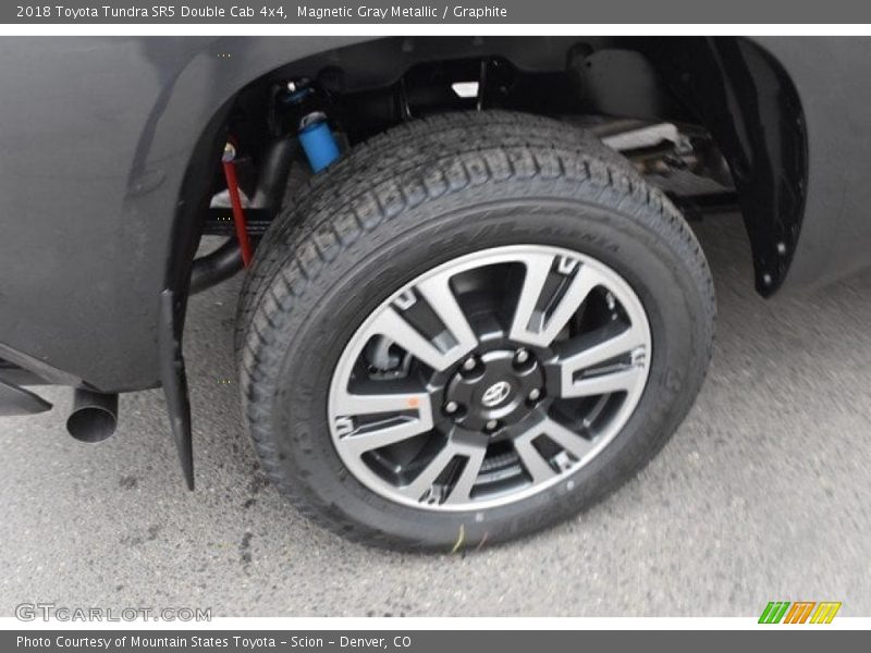 Magnetic Gray Metallic / Graphite 2018 Toyota Tundra SR5 Double Cab 4x4