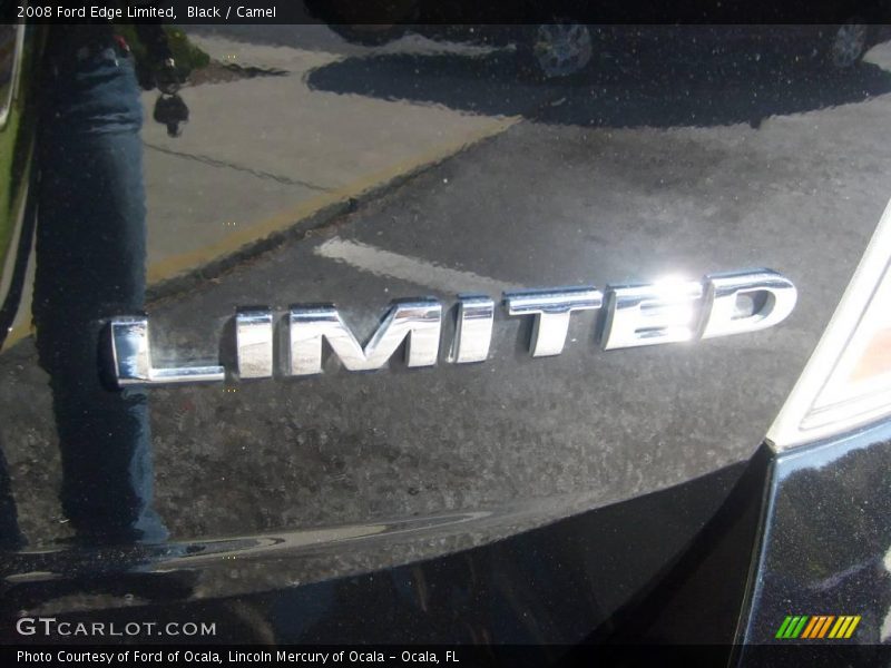 Black / Camel 2008 Ford Edge Limited