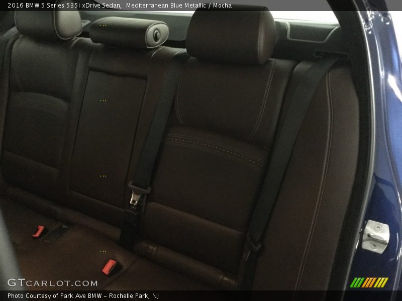Mediterranean Blue Metallic / Mocha 2016 BMW 5 Series 535i xDrive Sedan