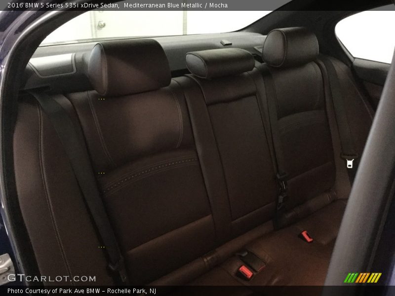 Mediterranean Blue Metallic / Mocha 2016 BMW 5 Series 535i xDrive Sedan