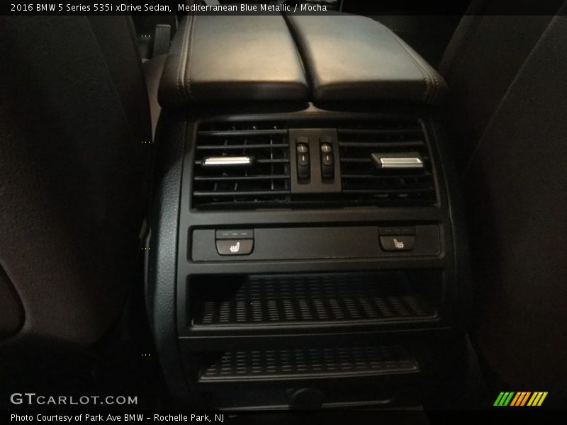 Mediterranean Blue Metallic / Mocha 2016 BMW 5 Series 535i xDrive Sedan
