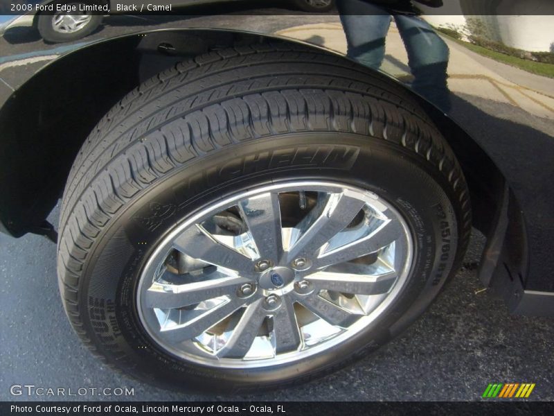 Black / Camel 2008 Ford Edge Limited