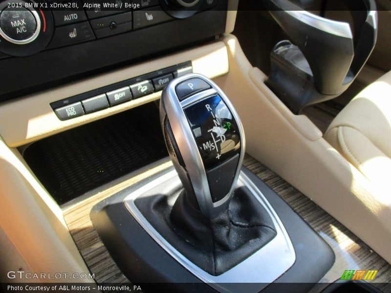 Alpine White / Beige 2015 BMW X1 xDrive28i