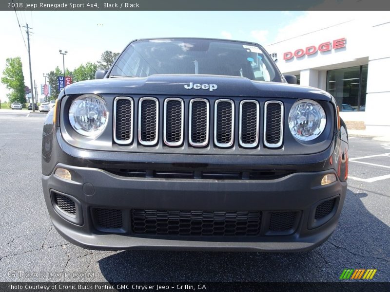 Black / Black 2018 Jeep Renegade Sport 4x4