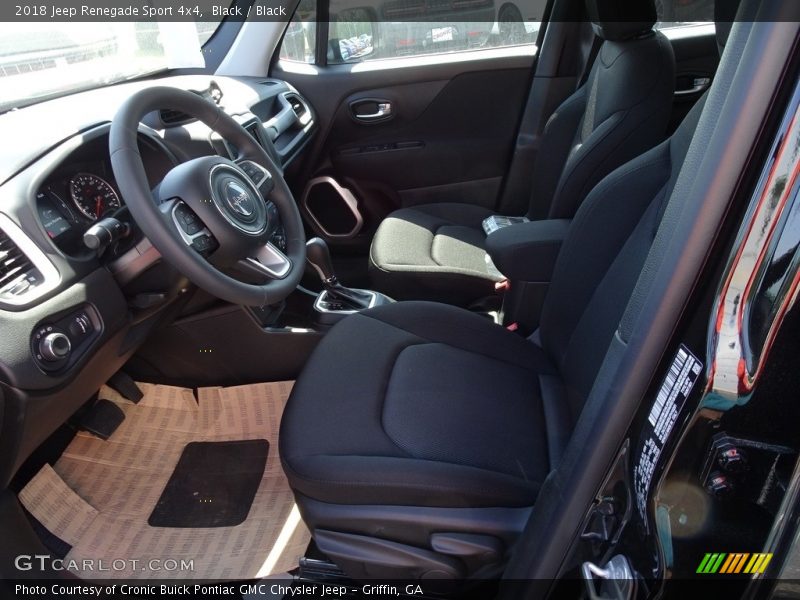 Black / Black 2018 Jeep Renegade Sport 4x4