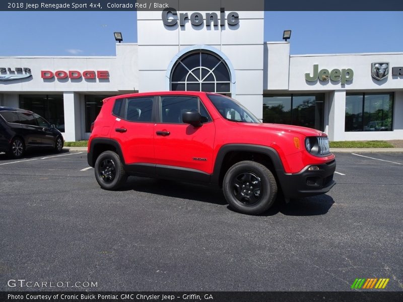 Colorado Red / Black 2018 Jeep Renegade Sport 4x4