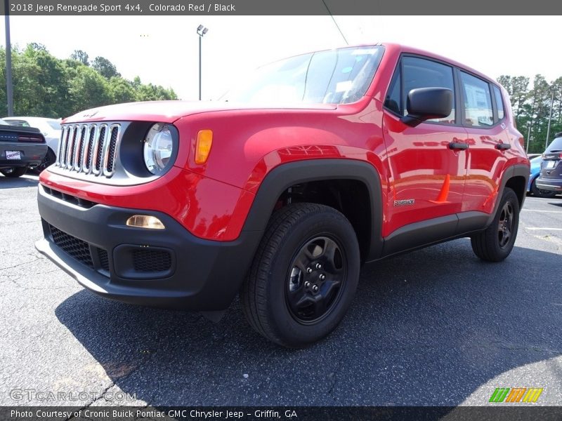 Colorado Red / Black 2018 Jeep Renegade Sport 4x4