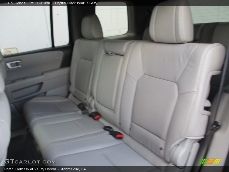 Crystal Black Pearl / Gray 2015 Honda Pilot EX-L 4WD