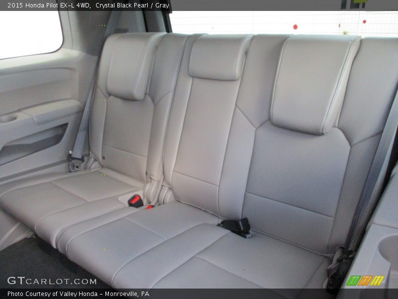 Crystal Black Pearl / Gray 2015 Honda Pilot EX-L 4WD