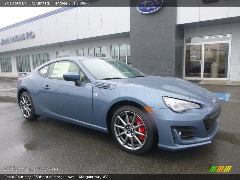 Heritage Blue / Black 2018 Subaru BRZ Limited