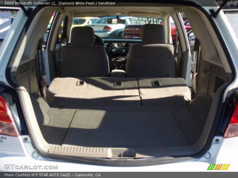 Diamond White Pearl / Sandblast 2003 Mitsubishi Outlander LS