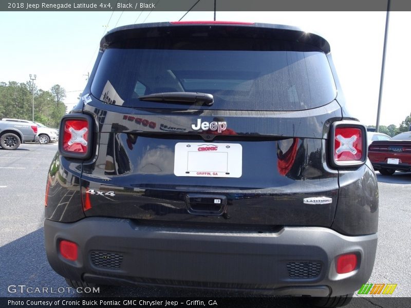 Black / Black 2018 Jeep Renegade Latitude 4x4