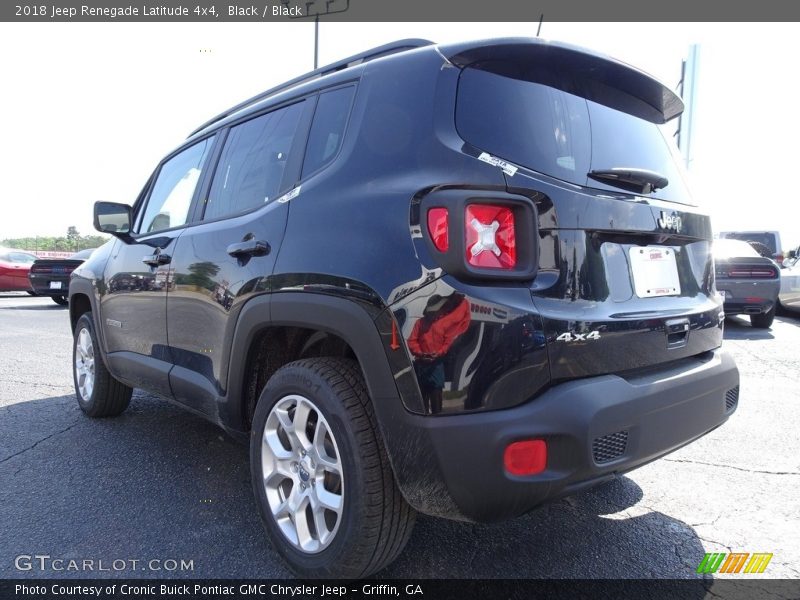 Black / Black 2018 Jeep Renegade Latitude 4x4