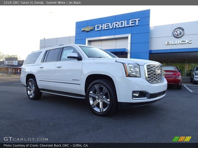 Summit White / Jet Black 2018 GMC Yukon XL Denali