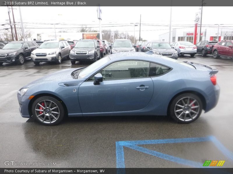 Heritage Blue / Black 2018 Subaru BRZ Limited