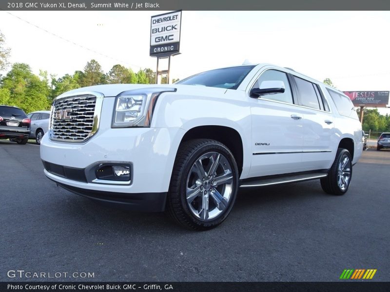 Summit White / Jet Black 2018 GMC Yukon XL Denali