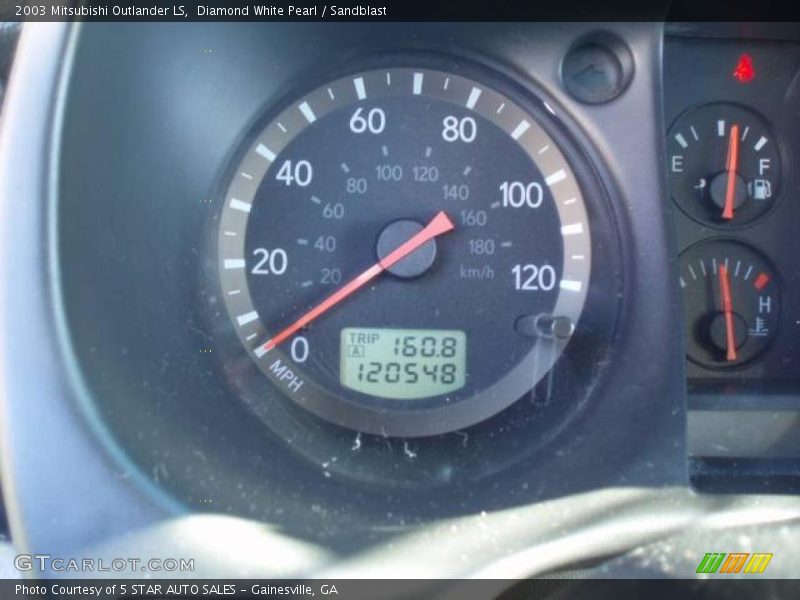 Diamond White Pearl / Sandblast 2003 Mitsubishi Outlander LS