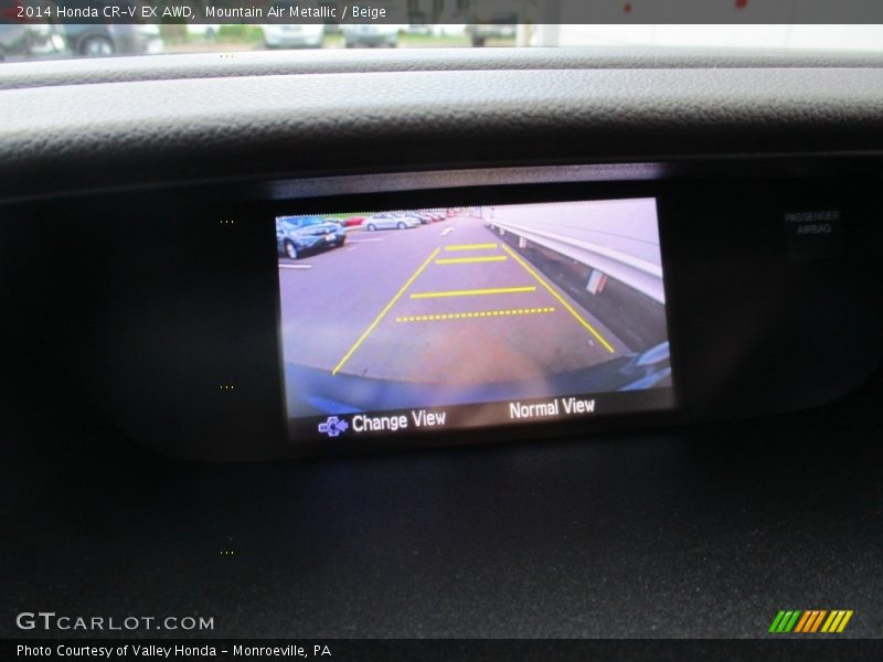 Mountain Air Metallic / Beige 2014 Honda CR-V EX AWD